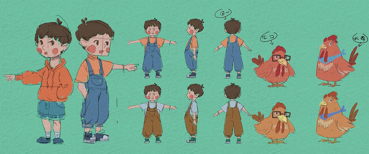 我的童年啊【大合集】（图ZMjU1MDQ4MTcy） - 创作习作 - 站酷设计师三分鱼OTOF原创素材 - 站酷ZCOOL