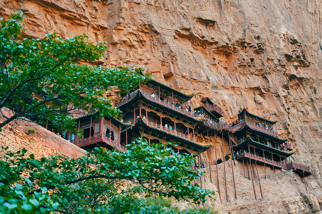 山西悬空寺（图ZMjgwNjg0NjY4） - 环境/建筑摄影 - 站酷设计师南云121原创素材 - 站酷ZCOOL
