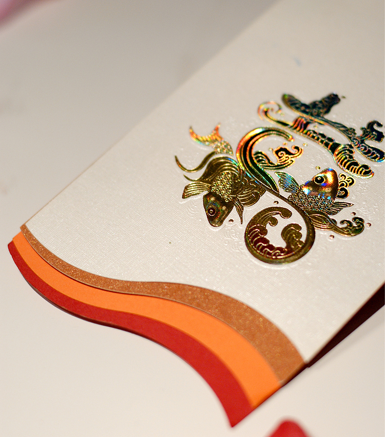 子约 个性中国风婚礼喜帖 请帖结婚创意2015喜帖結婚請柬定制