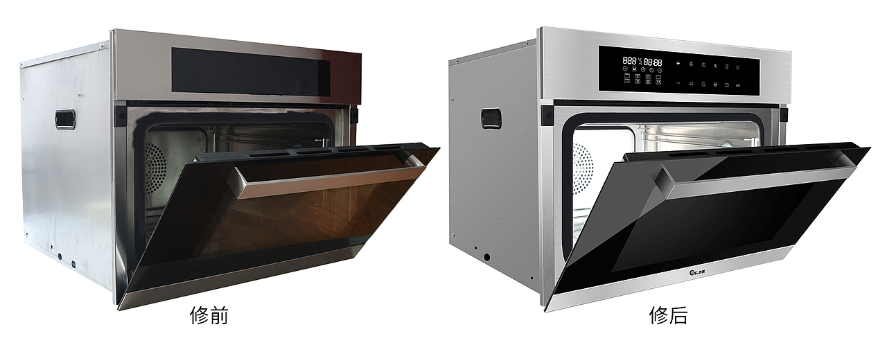 嵌入式蒸烤箱产品素材精修