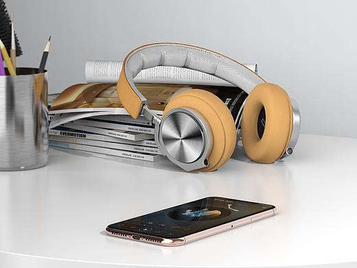 keyshot耳机产品渲染