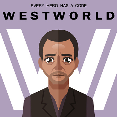 西部世界人物插画（附送头像）（图ZNjMwODYwODg=） - 创作习作 - 站酷设计师嘉顿小熊饼原创素材 - 站酷ZCOOL