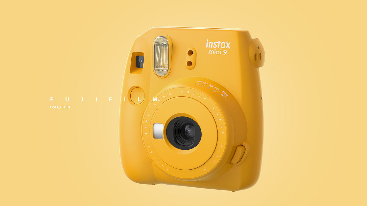 拍立得-产品建模渲染