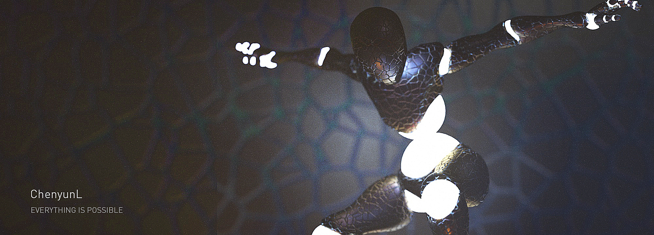 12月28号的作品
从一个网站下的动作<br>软件：c4d r19，oc3.07，ps