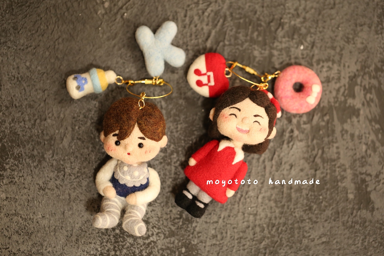 羊毛毡 送给宝宝的礼物（图ZMTcwMjI0ODQw） - 其他手工艺 - 站酷设计师老兔子moyototo原创素材 - 站酷ZCOOL