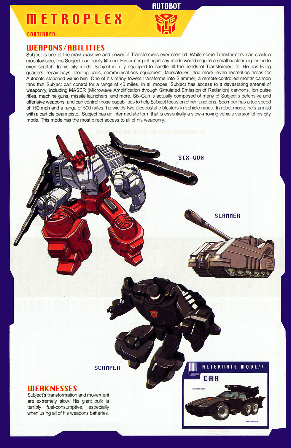 变形金刚-汽车人(博派)