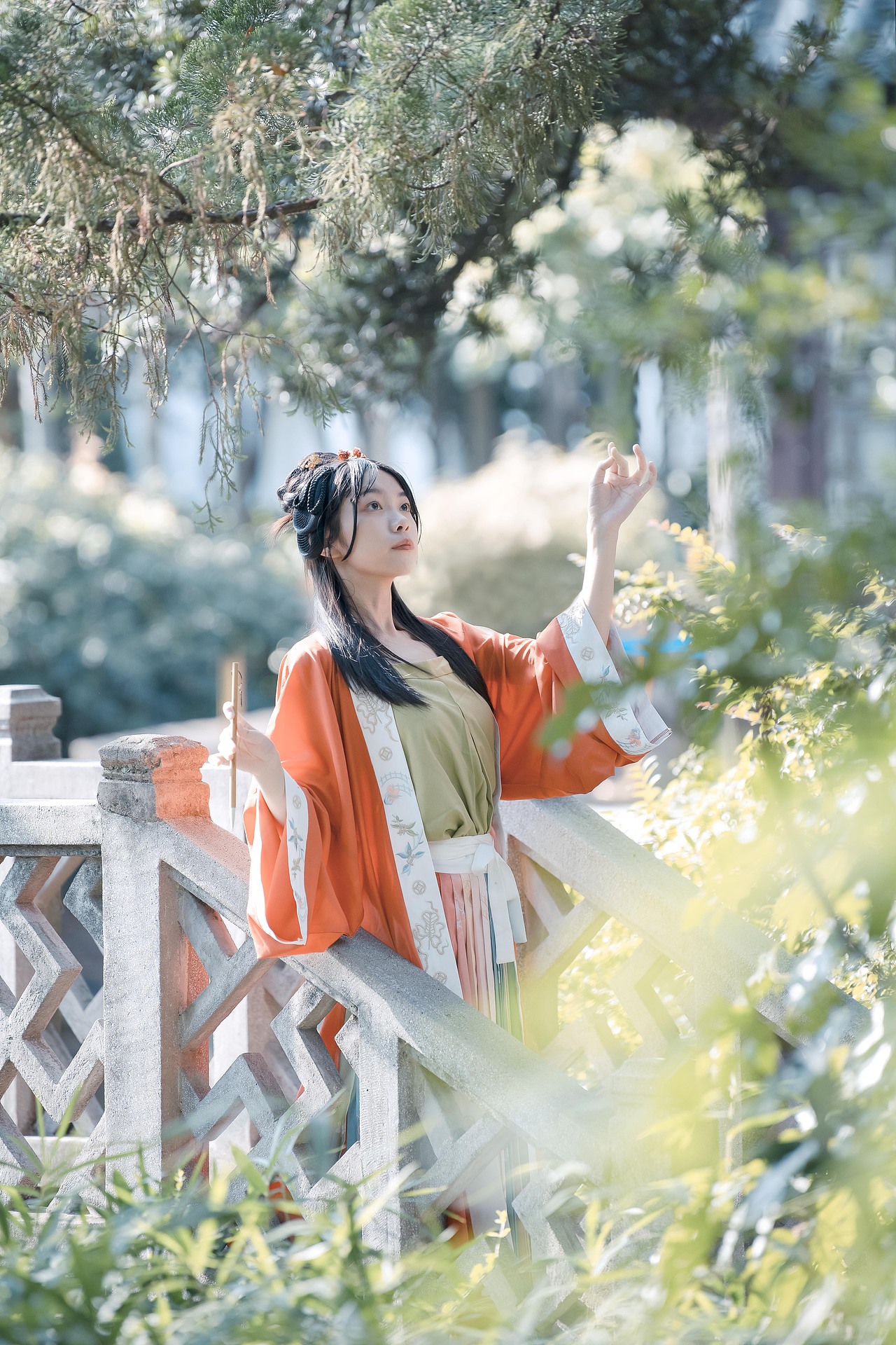 近期关于一组汉服风格的修片