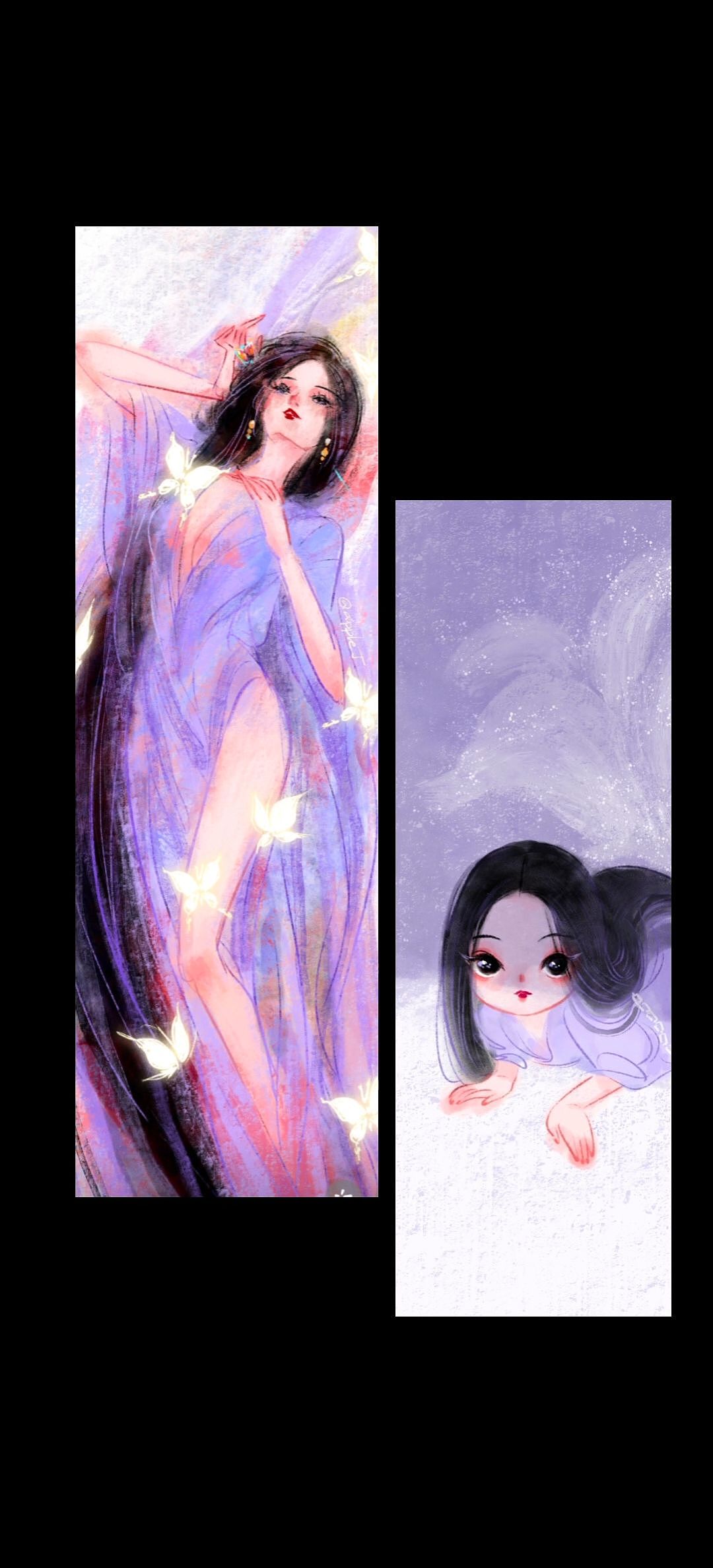 apple丁原创插画/封神·妲己