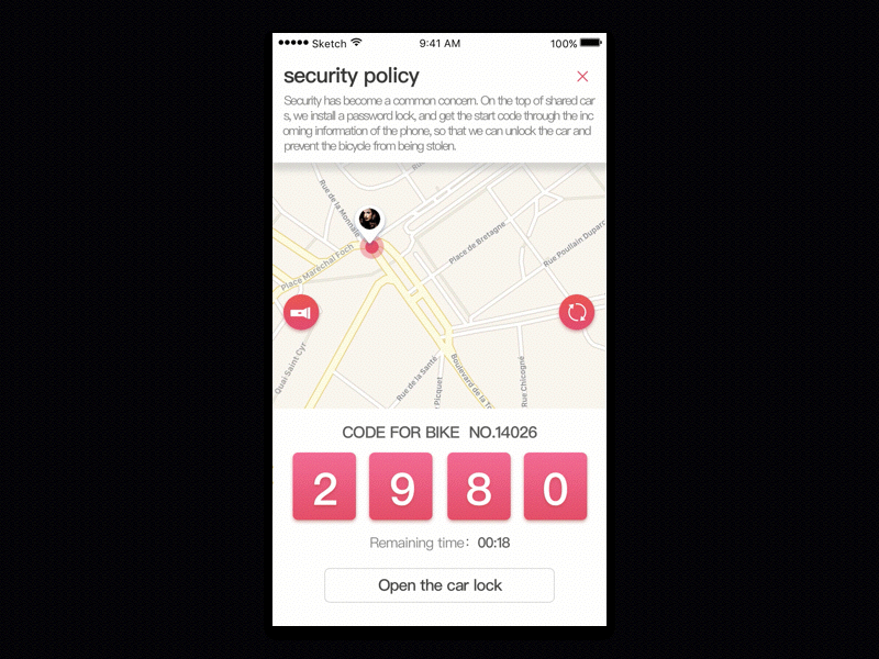 UDBIKE2.0-共享单车APP（图ZMTAxNDE2MzAw） - APP界面 - 站酷设计师柠檬味的小熊原创素材 - 站酷ZCOOL