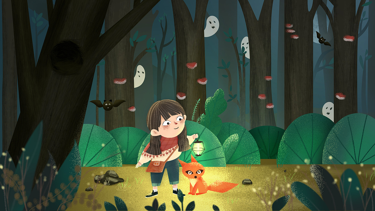 一组儿童插画，小白上路~（图ZMjE2MDIxMDQ4） - 儿童插画 - 站酷设计师PL梅er原创素材 - 站酷ZCOOL