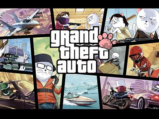 侠盗猎车のYUMI酱（个人主页-ZNDU2MzI2OTY=） - 单幅漫画 - 站酷设计师烦烦星人原创素材 - 站酷ZCOOL