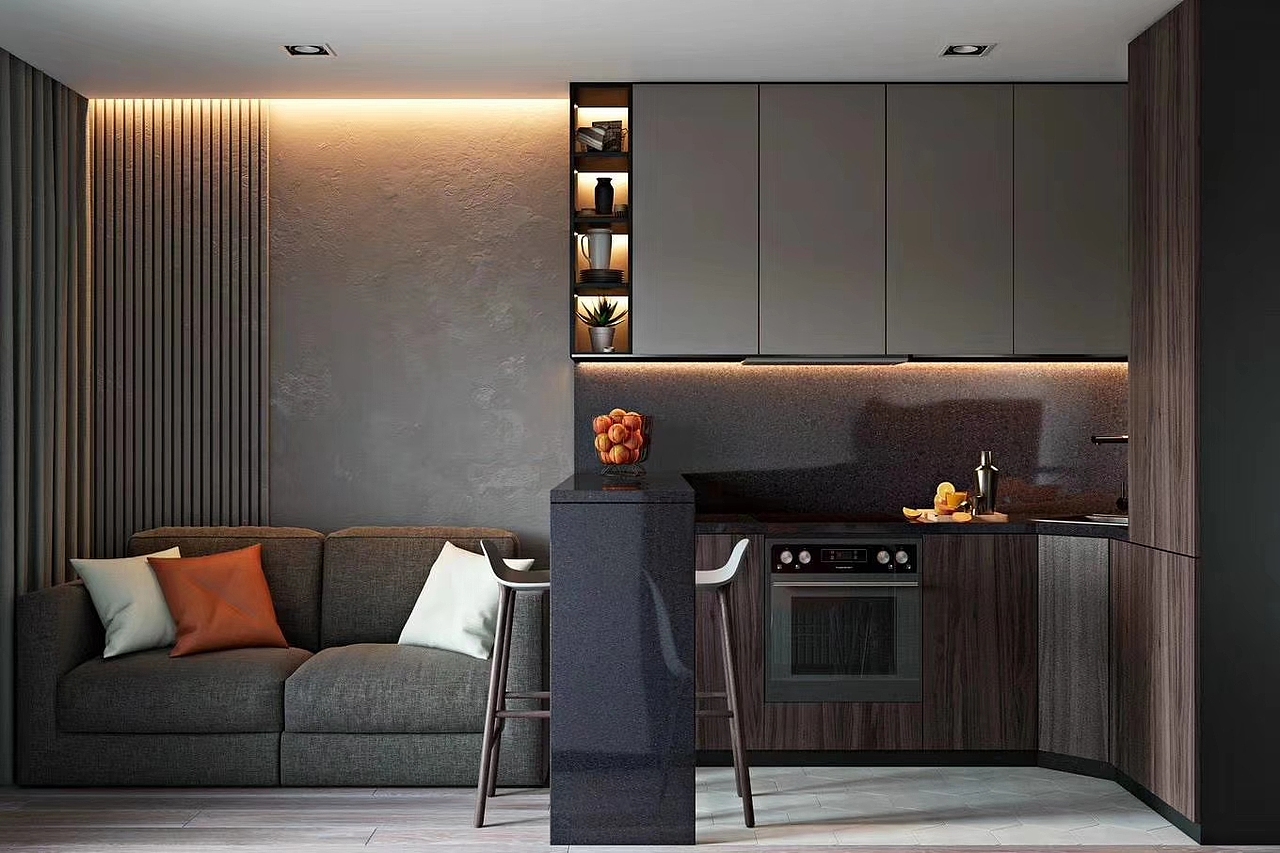 高级黑设计，前卫与艺术的完美平衡 家装设计（图ZMTg5NzM5NjI4） - 家装设计 - 站酷设计师Z94392509原创素材 - 站酷ZCOOL