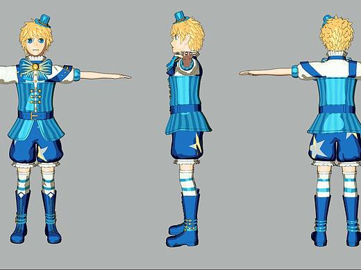 虛擬偶像——一個被鴿掉的三渲二項目（個人主頁-ZNDM5NjQ3NDA=） - 人物/生物 - 站酷設計師Kisa卉鯊原創(chuàng)素材 - 站酷ZCOOL