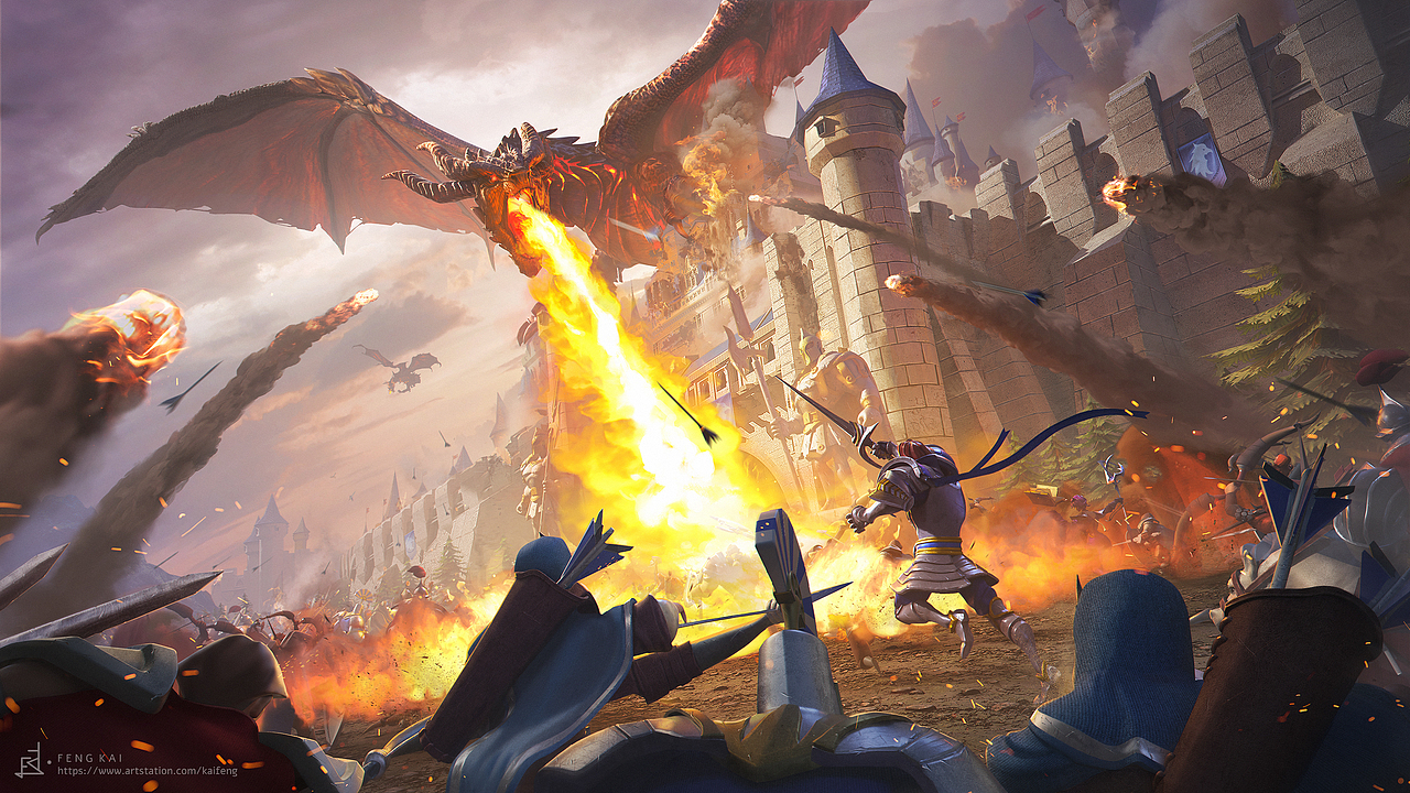 2021海报KV总结（图ZMjg0MjAzODQ4） - 商业插画 - 站酷设计师冯凯FengKai原创素材 - 站酷ZCOOL