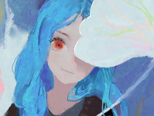 蓝