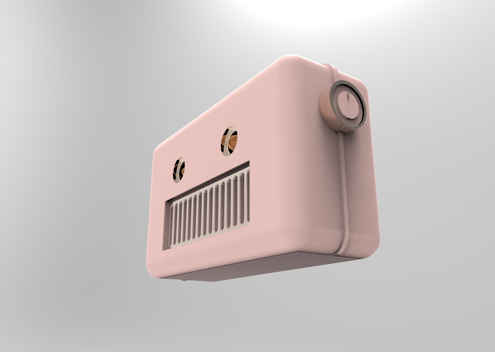 【大二】3d建模-犀牛建模-音箱