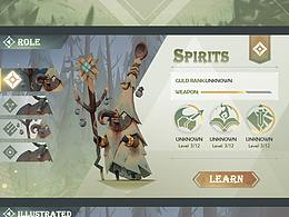 《Animal Totem》扁平简洁风界面练习