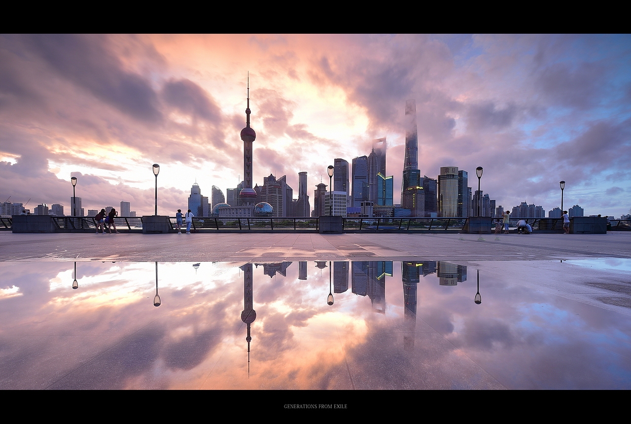 台风季中的上海（图ZNjIxMDQxNTY=） - 环境/建筑摄影 - 站酷设计师眼中人原创素材 - 站酷ZCOOL