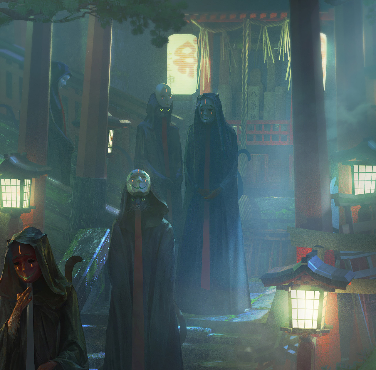 夜猫子（图ZMjMxNzIyODgw） - 商业插画 - 站酷设计师短柄刀原创素材 - 站酷ZCOOL