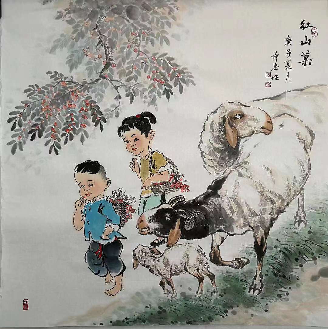 画家汤希忠作品欣赏