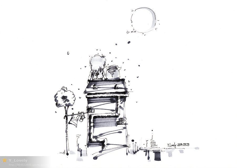 Y_Lovely 《动漫速写集》—— 小黄人 飞屋环游记 天线宝宝 卡通（图ZMTczNTA1NTY=） - 绘画 - 站酷设计师Y_Lovely原创素材 - 站酷ZCOOL