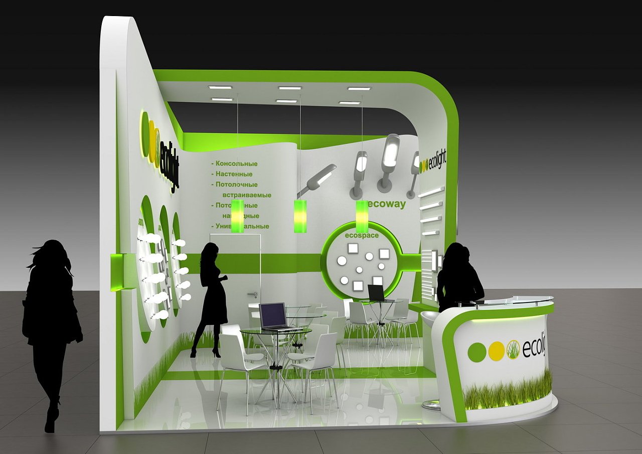 展会3d效果图设计