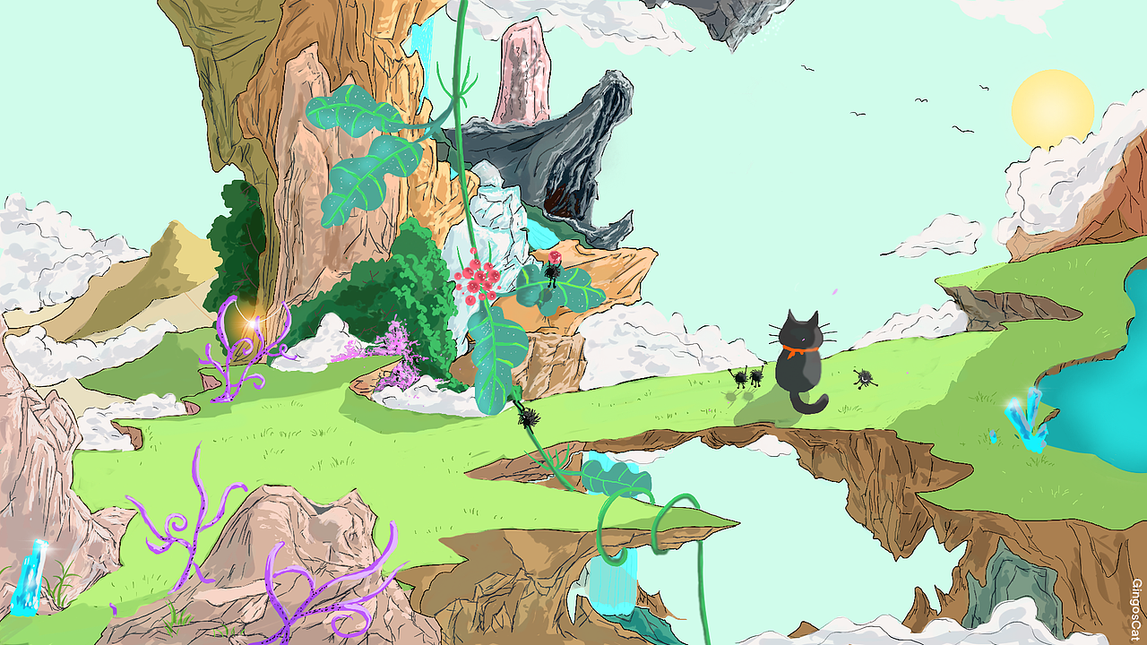 此刻时光（图ZMjYxMzE4MDUy） - 艺术插画 - 站酷设计师银杏猫原创素材 - 站酷ZCOOL