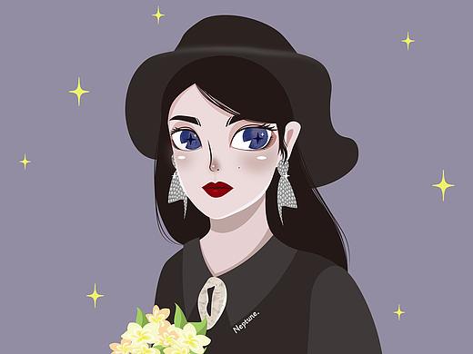 blingbling头像系列4--近期画的IU、朋友和粉丝们~