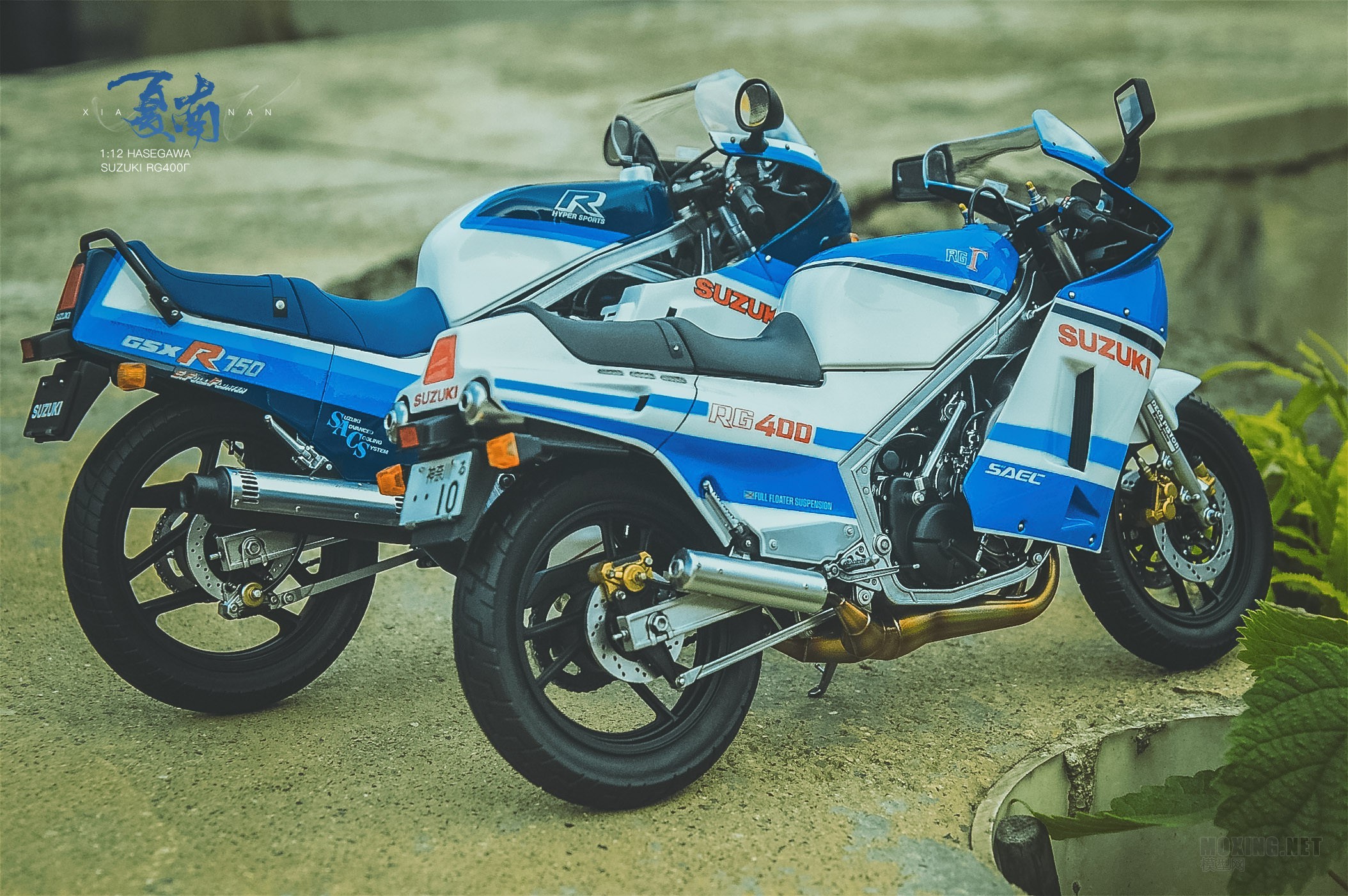 长谷川 1:12 铃木rg400