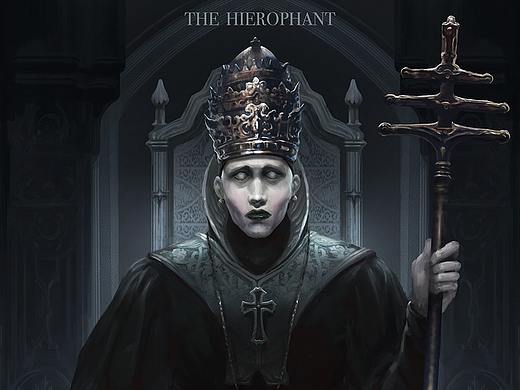 塔罗牌之教皇