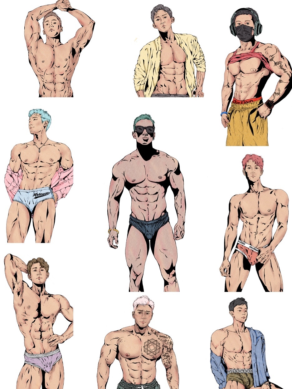 插画（图ZMzExMjMyODg4） - 新锐潮流插画 - 站酷设计师JACOB雪饼原创素材 - 站酷ZCOOL