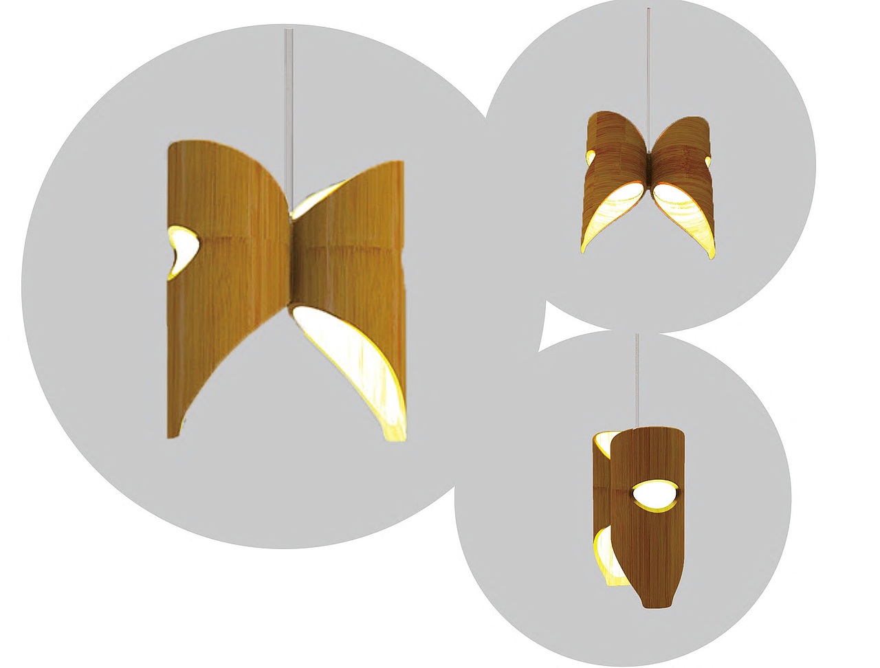 《蝶火》——灯具设计