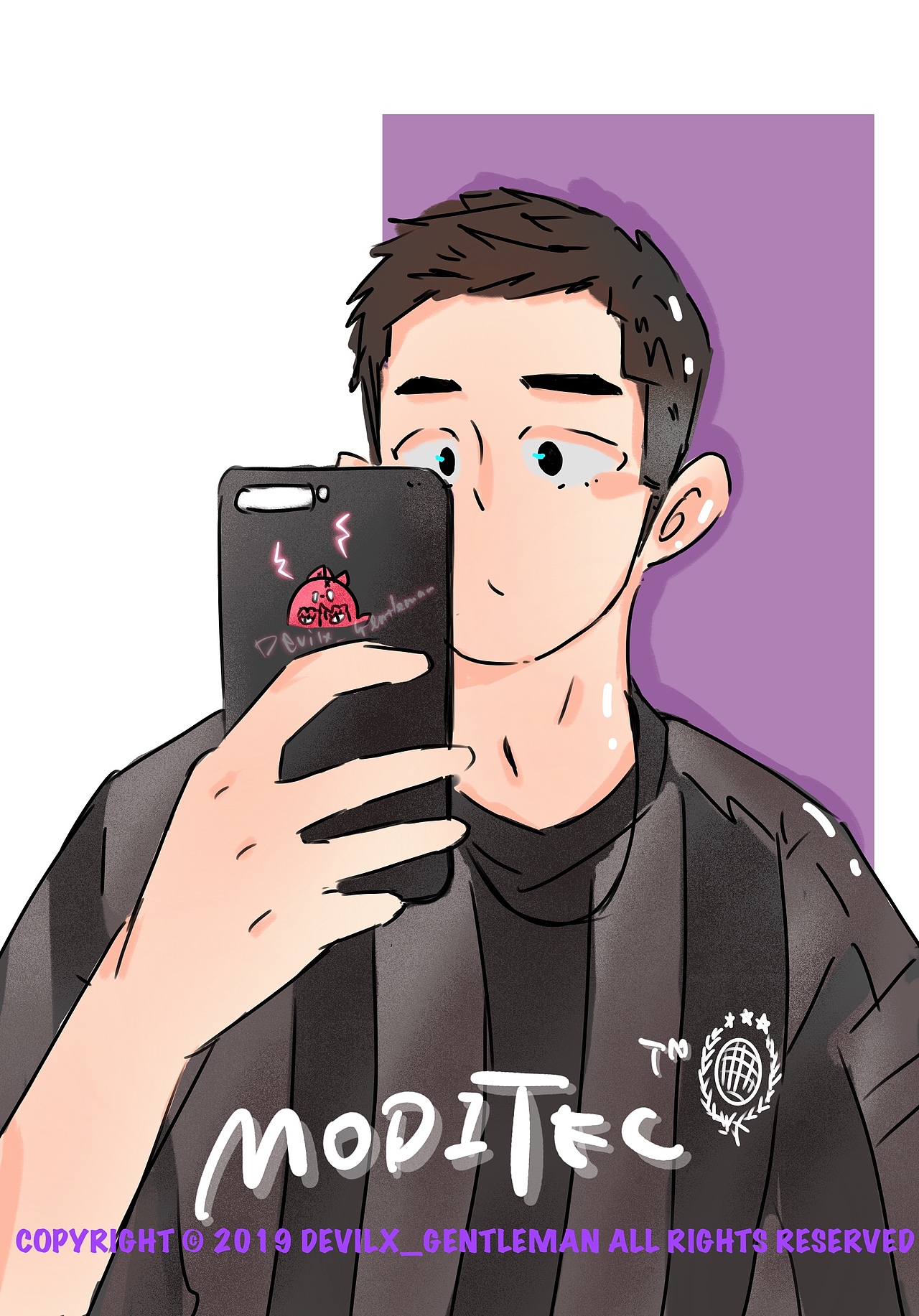 森系男孩子|插画|创作习作|devilx_gentleman_原创作品-站酷zcool