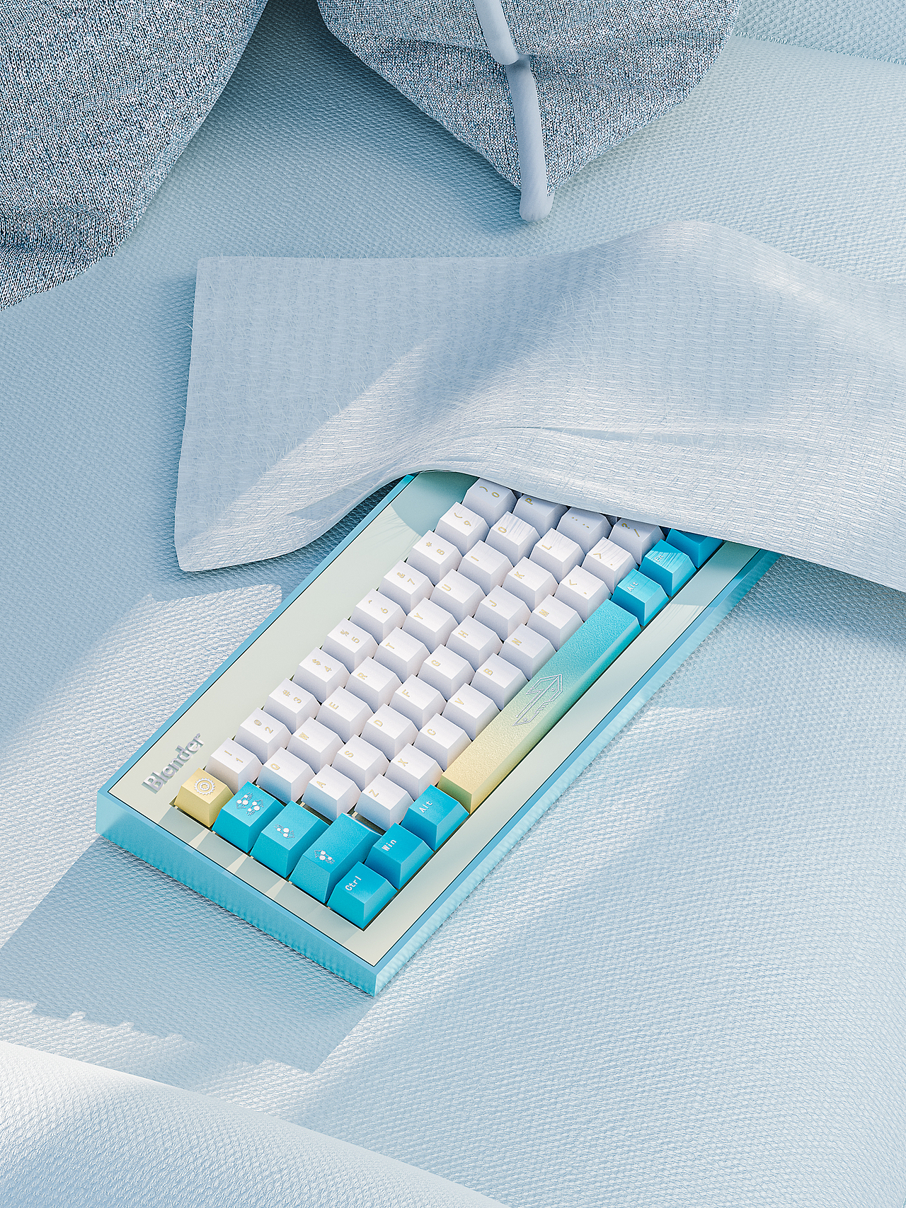 【渲染】—— 机械键盘
