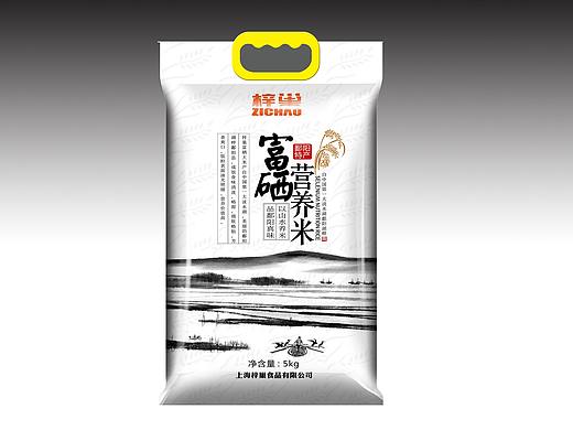 大米包装  富硒大米 中国风包装  大米软包装