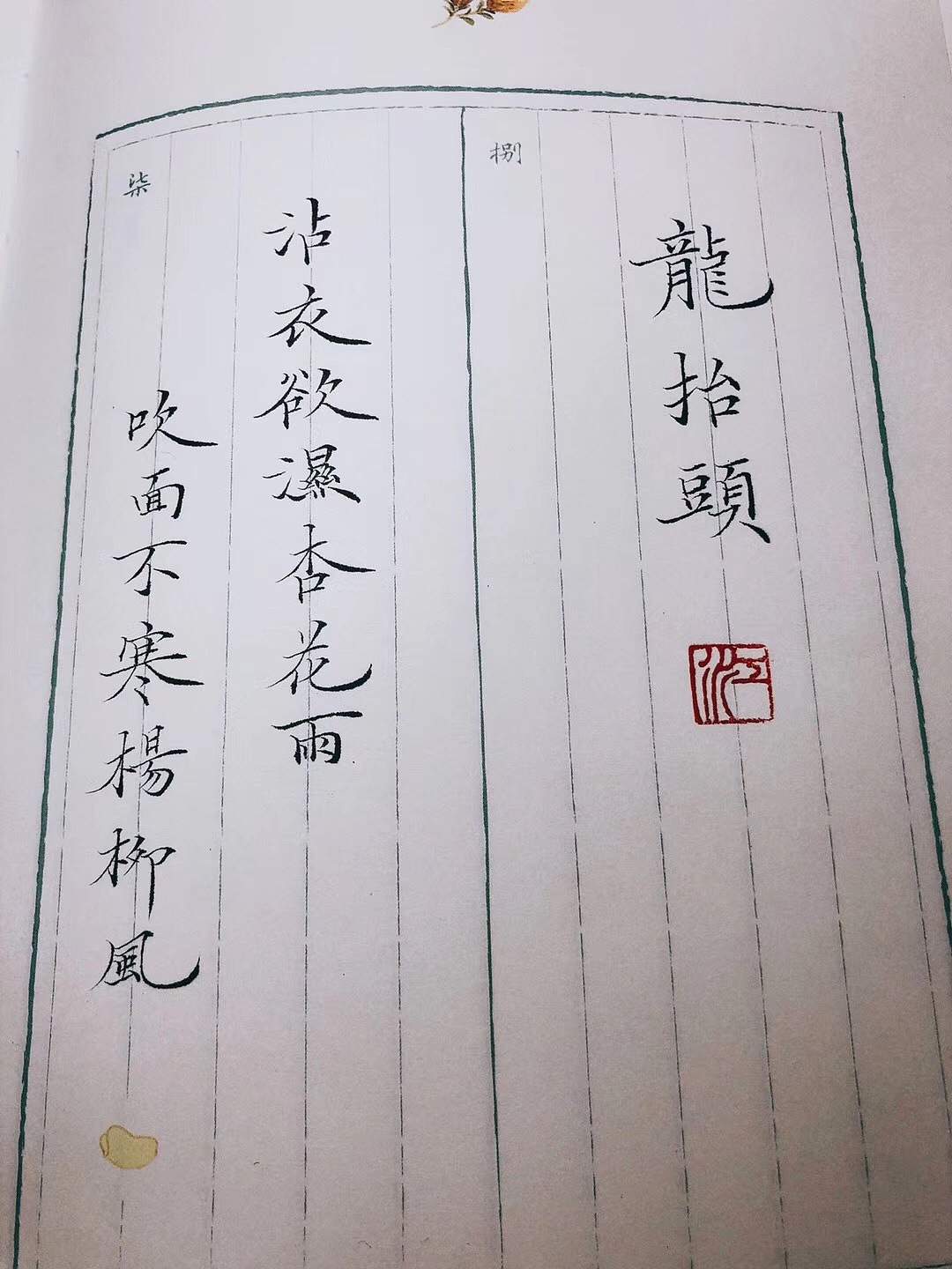 今日龙抬头（图ZMTQ4NTY5NDA0） - 字体/字形 - 站酷设计师写字的常江原创素材 - 站酷ZCOOL