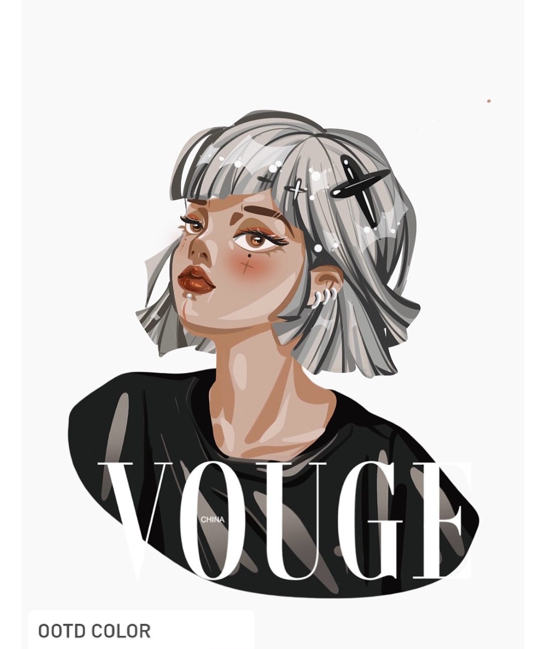 插画头像（图ZMjk3MzM3NDky） - 艺术插画 - 站酷设计师二货千千原创素材 - 站酷ZCOOL