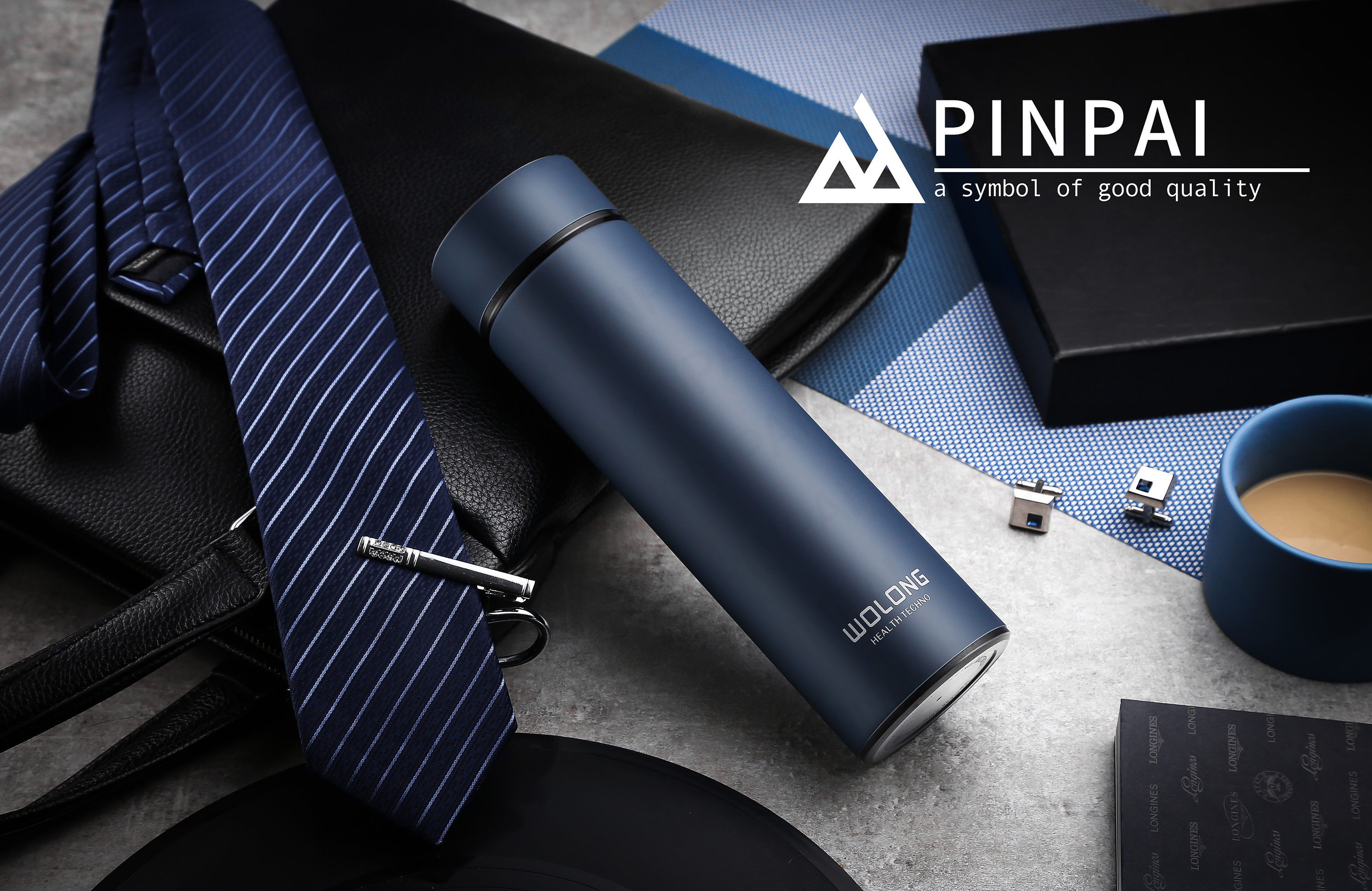 产品拍摄 保温杯 杯子 场景搭配 商务男性