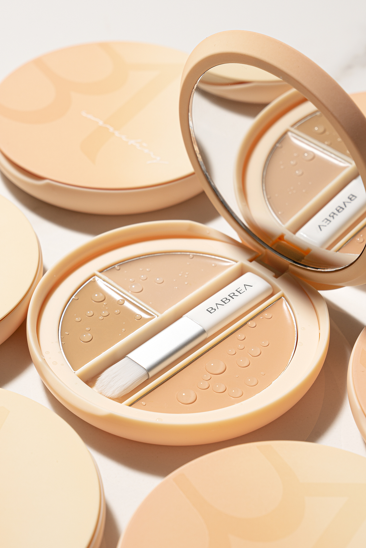 遮瑕盘 创意橙色ins风美妆静物 产品摄影（图ZMjk1NzM2NTM2） - 产品摄影 - 站酷设计师v大梨呀原创素材 - 站酷ZCOOL