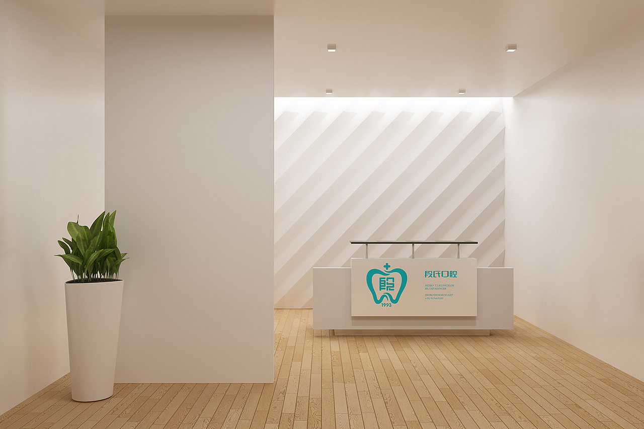 《段氏口腔》口腔医院logo、vi&吉祥物设计（图ZNzE3NzMwNTY=） - 品牌 - 站酷设计师林翔设计原创素材 - 站酷ZCOOL