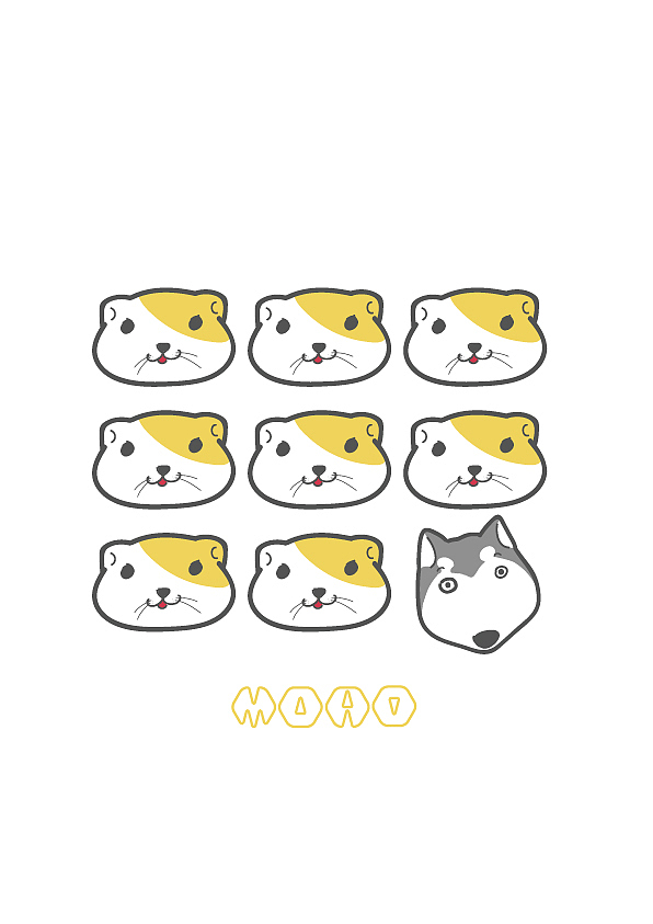MOAO宠物店VI设计（图ZODUwOTI3MzY=） - 品牌 - 站酷设计师看情况8原创素材 - 站酷ZCOOL