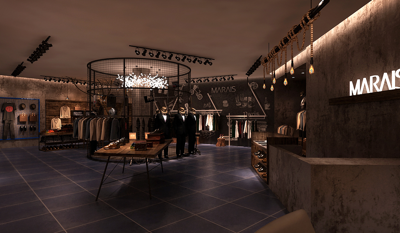 重庆财富中心玛莱丝名品集成店（图ZNzMxMzM0OTI=） - 展陈设计 - 站酷设计师SHANXINGSHEJI原创素材 - 站酷ZCOOL