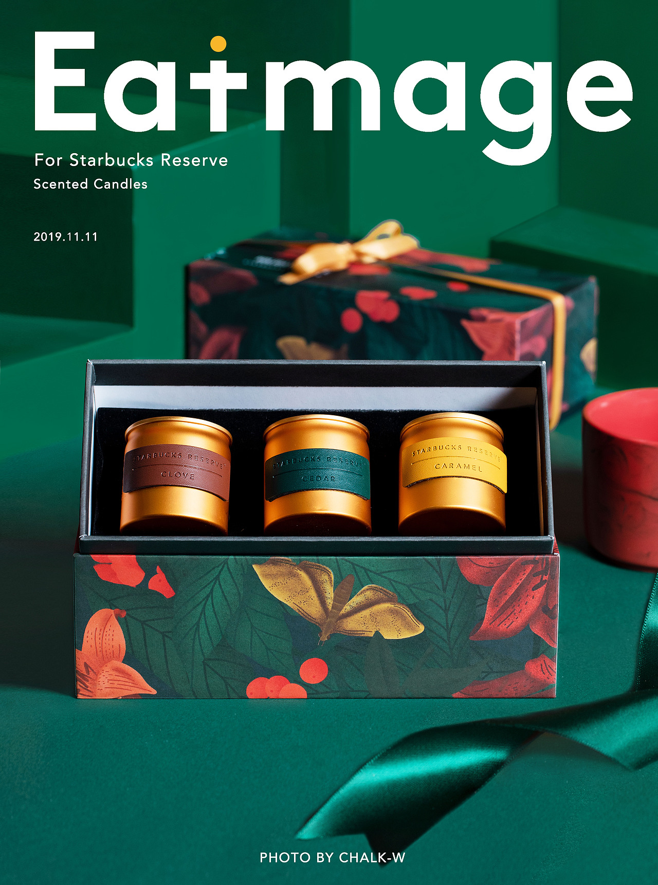 星巴克臻选店圣诞周边拍摄