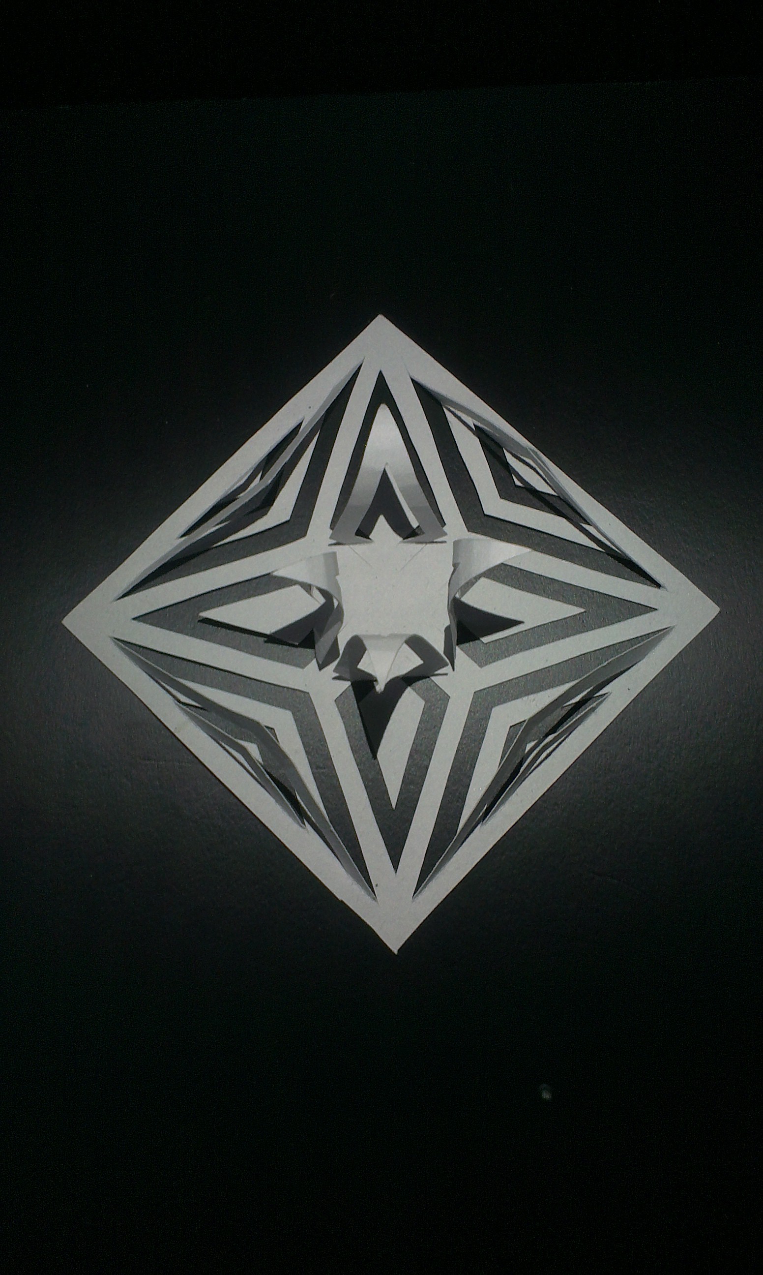 立体构成--剪纸