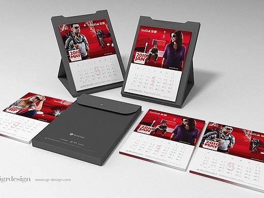 2009年作品，10年的台历