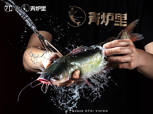 美食摄影 | 『青炉里烤鱼』