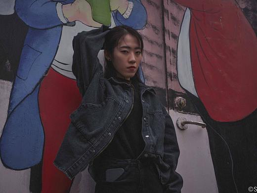 街拍冷酷高冷范