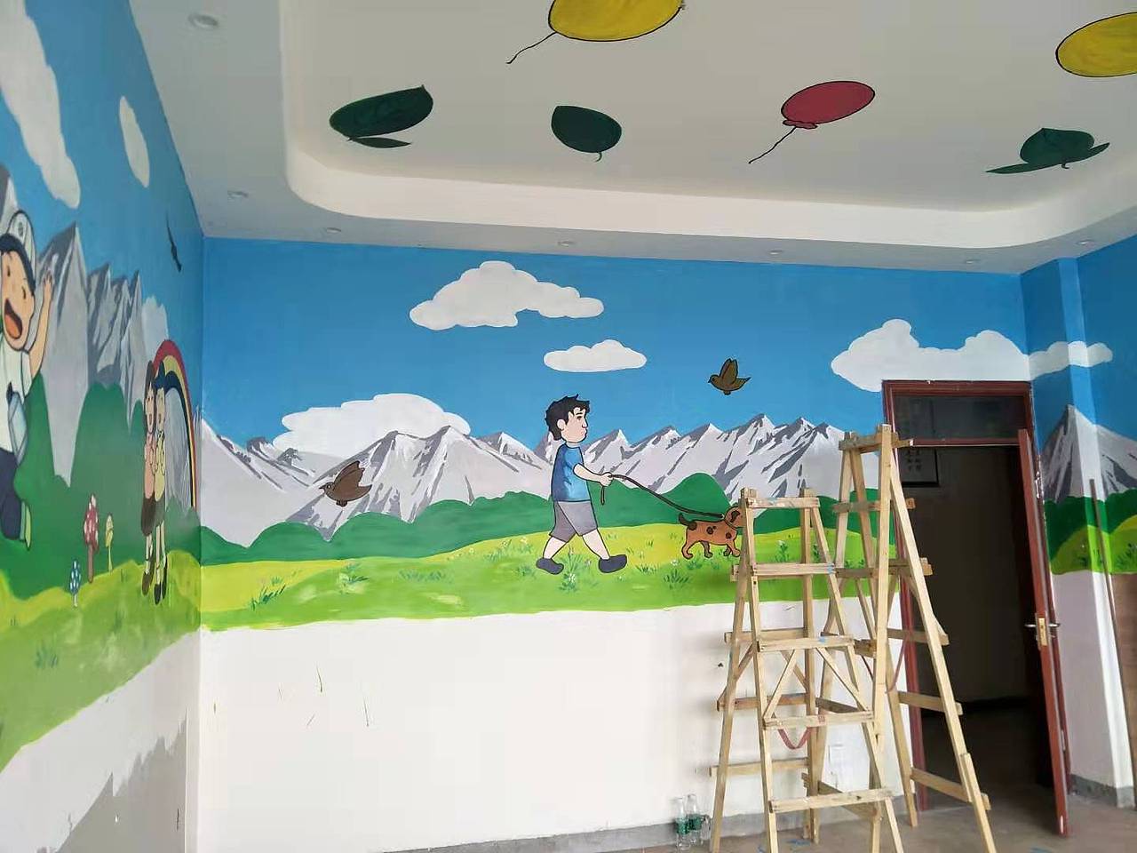 3D墙绘,3D墙画,成都墙绘,成都彩绘,成都壁画