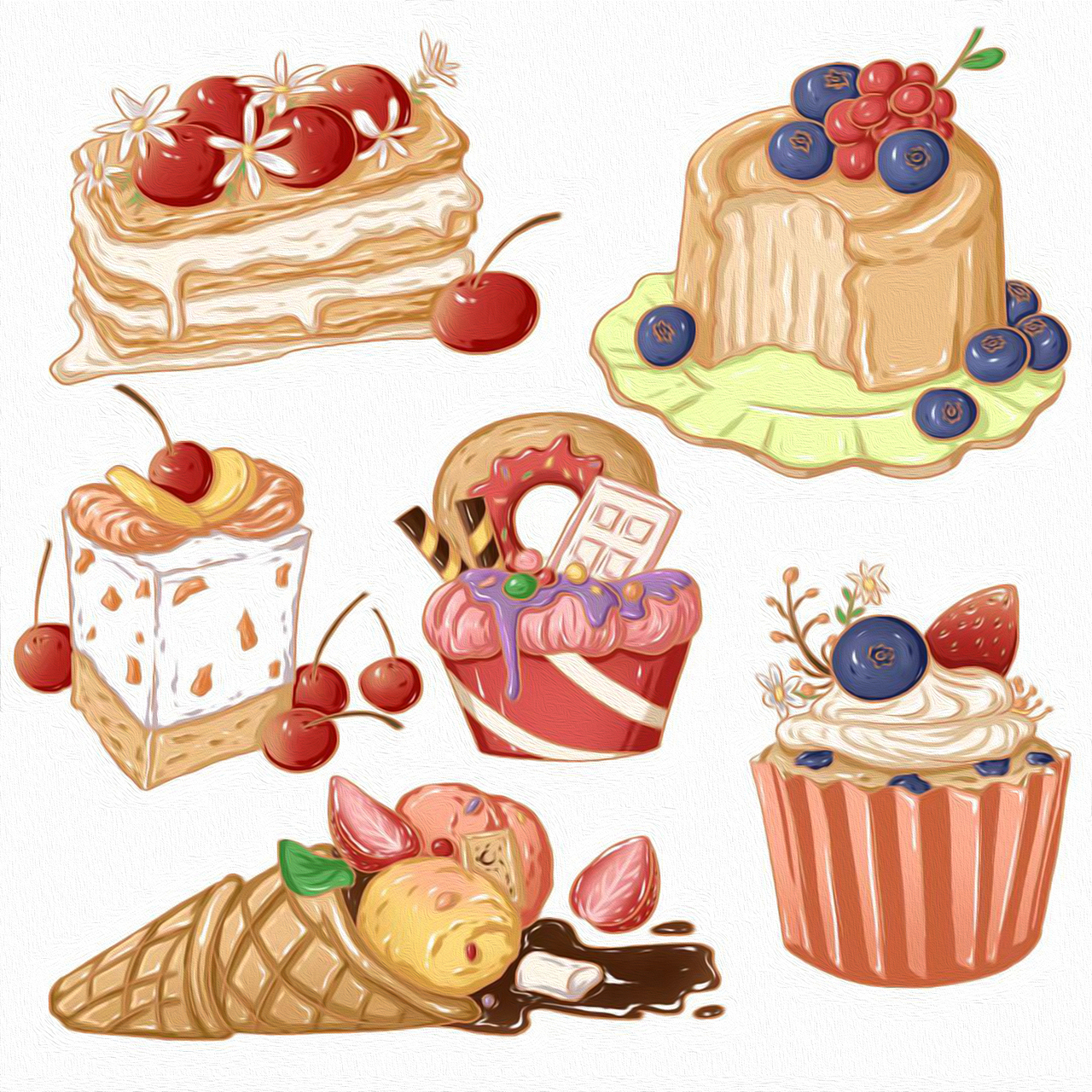 -美食炸弹-（图ZMjc5OTUyNjMy） - 创作习作 - 站酷设计师小清SJQing原创素材 - 站酷ZCOOL
