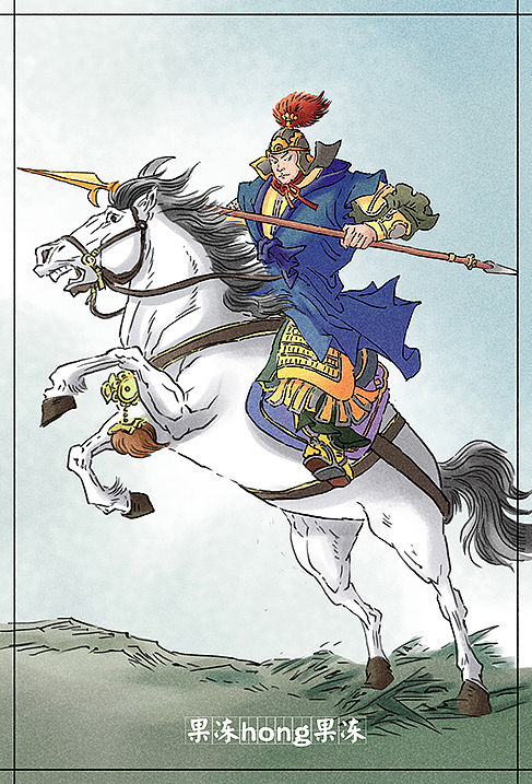 水浒传|插画|商业插画|果冻文化工作室_原创作品-站酷zcool